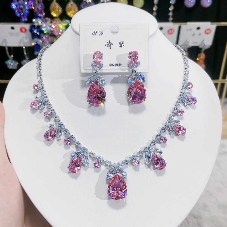 GSZ Elegant Zircon Jewelry Sets  01