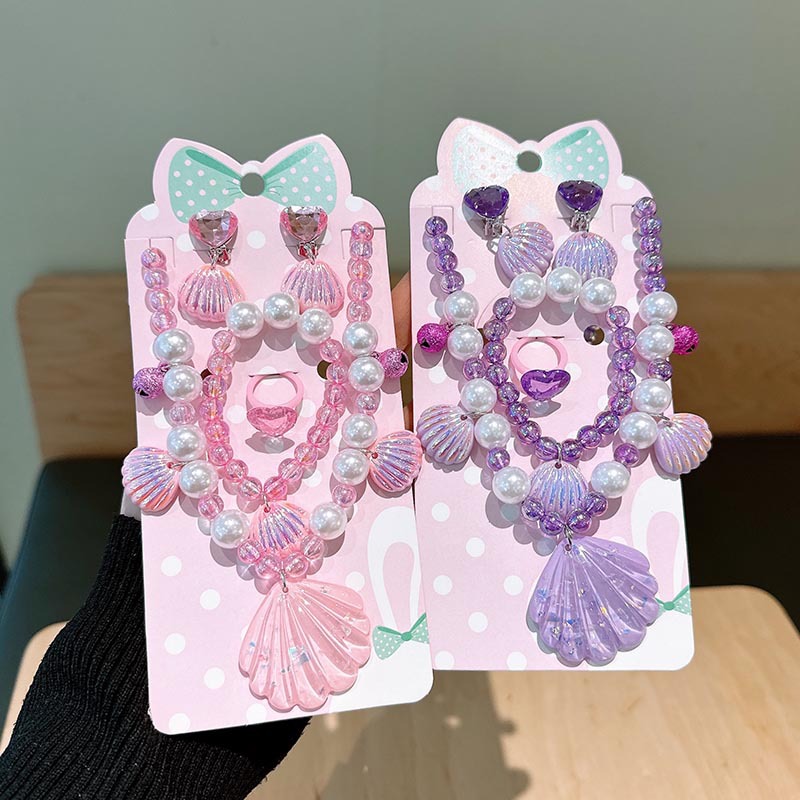 ZXA Cute Children Jewelry Sets 01