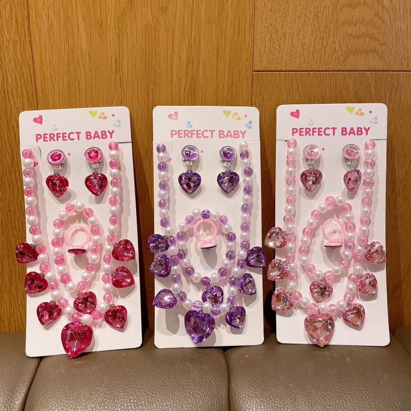 ZXA Cute Children Jewelry Sets 02