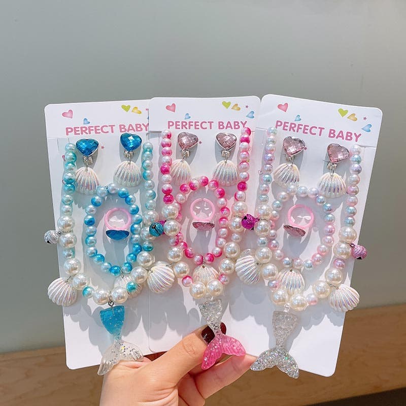 ZXA Cute Children Jewelry Sets 03