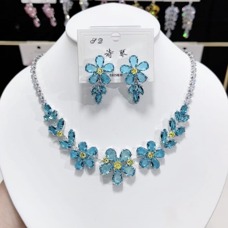 GSZ Elegant Zircon Jewelry Sets 02