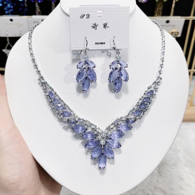 GSZ Elegant Zircon Jewelry Sets 02