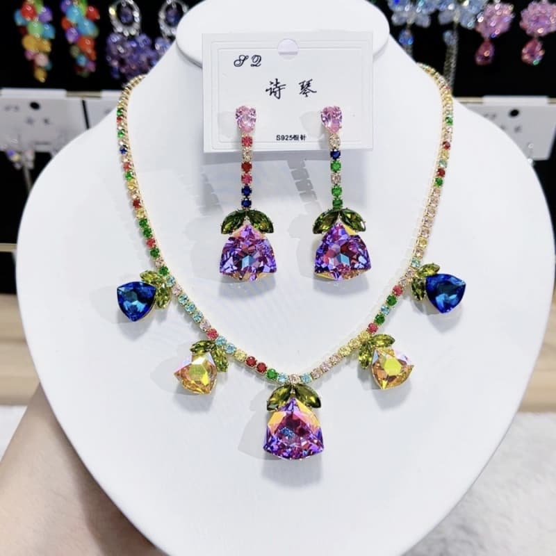 GSZ Elegant Zircon Jewelry Sets 03