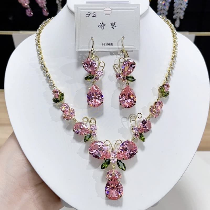 GSZ Elegant Zircon Jewelry Sets 03