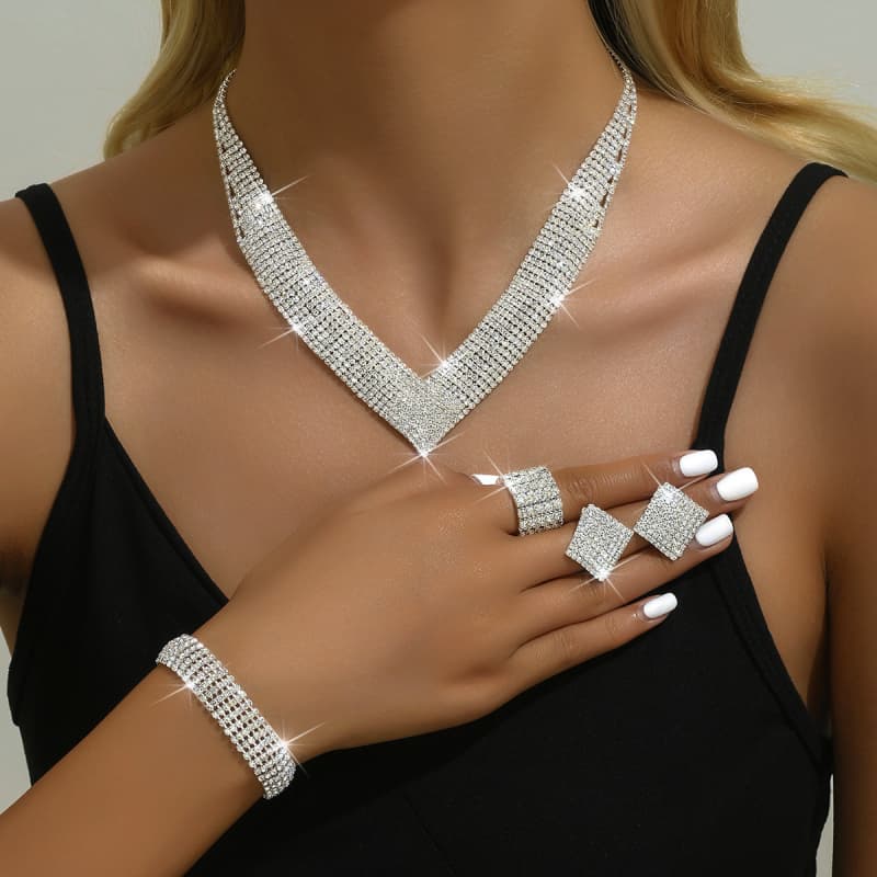 LYA Diamond-beaded Jewelry Sets 03