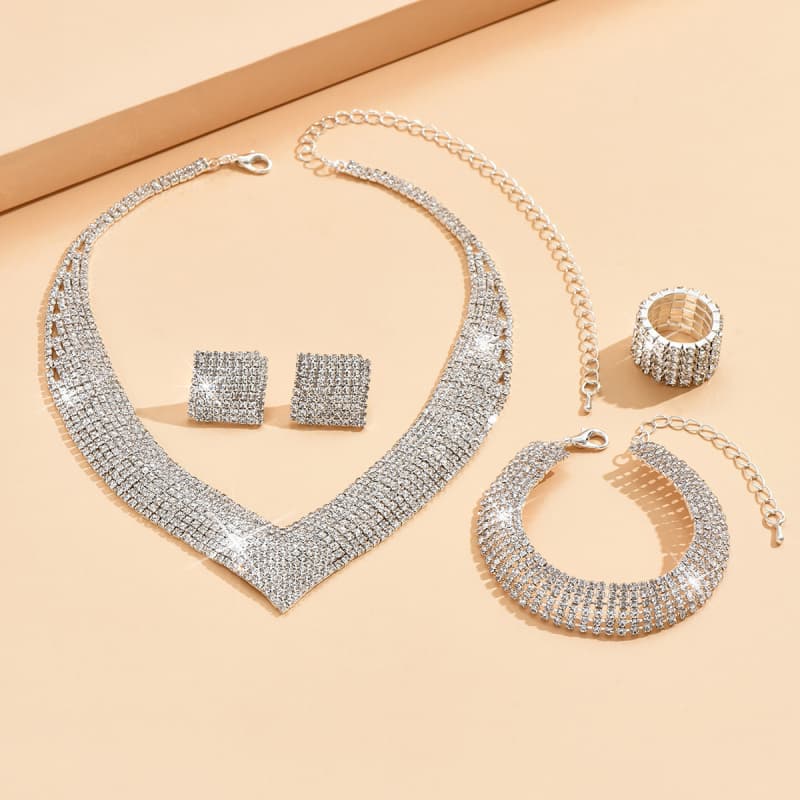 LYA Diamond-beaded Jewelry Sets 03
