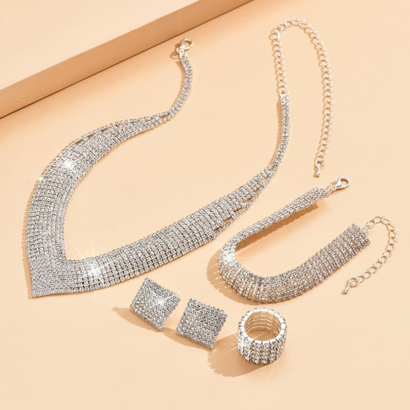 LYA Diamond-beaded Jewelry Sets 03