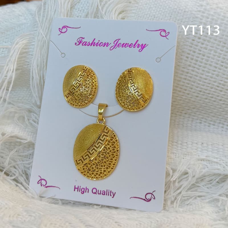 ZLF Gold-plated Jewelry Sets 01