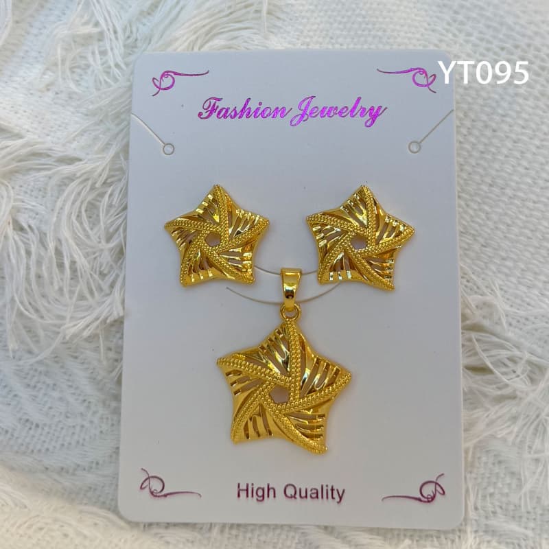 ZLF Gold-plated Jewelry Sets 01