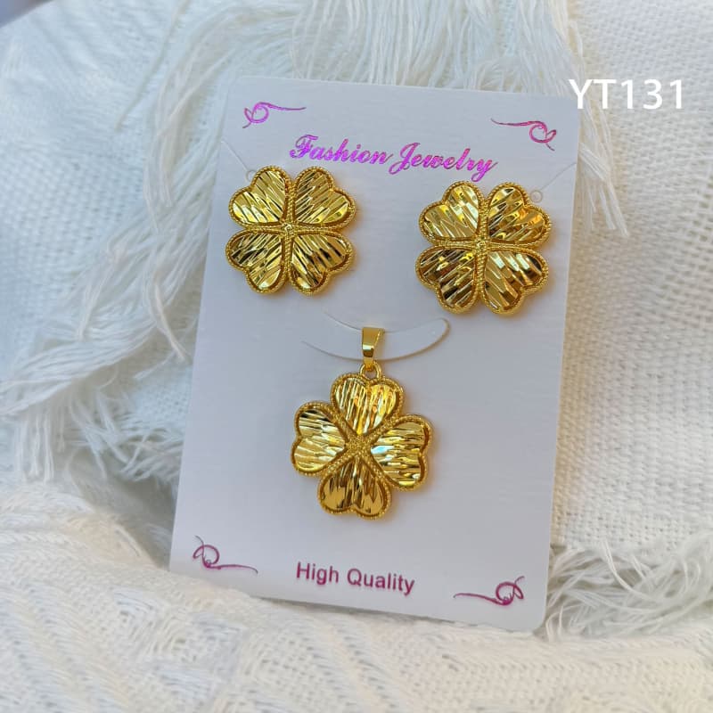 ZLF Gold-plated Jewelry Sets 02