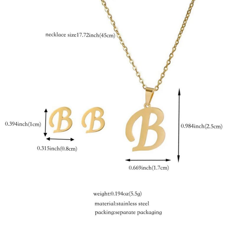 YXA Stainless Steel Jewelry Sets 01