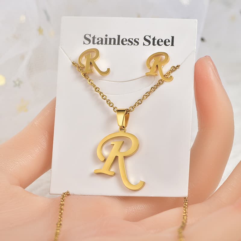 YXA Stainless Steel Jewelry Sets 01
