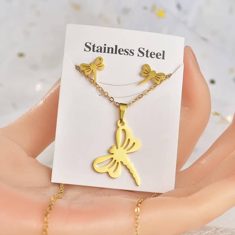 YXA Stainless Steel Jewelry Sets 03