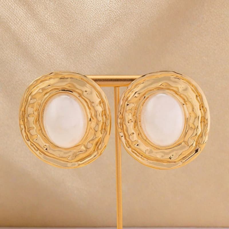 ABL Exaggerated Alloy Earrings 02