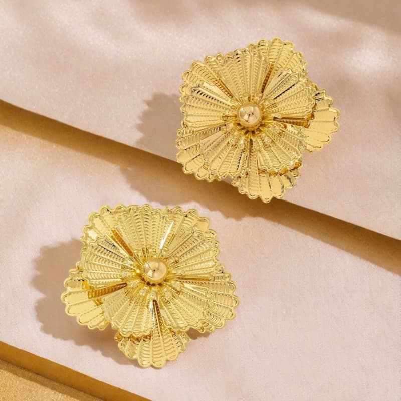 ABL Exaggerated Alloy Earrings 03