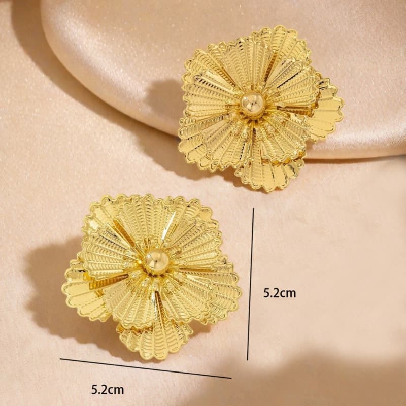 ABL Exaggerated Alloy Earrings 03